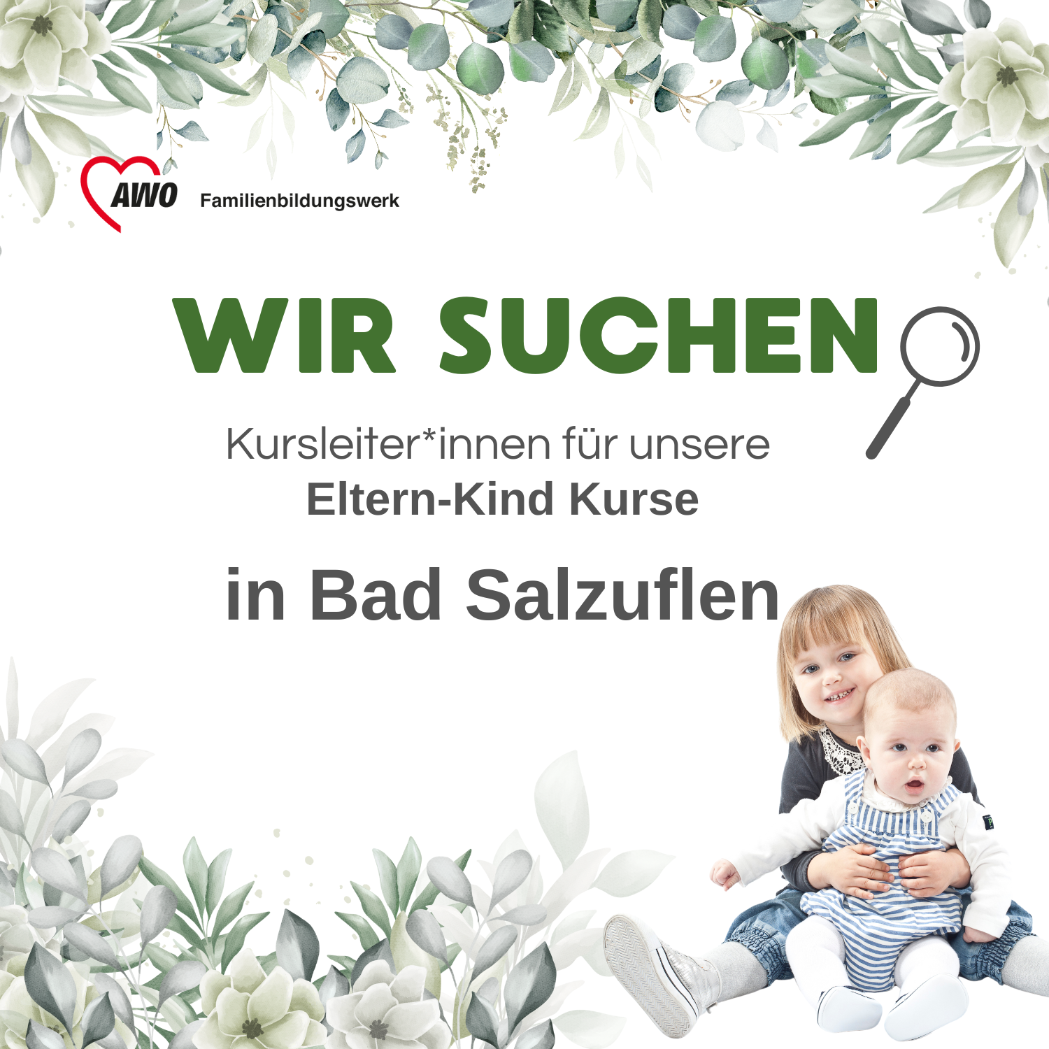 Wir suchen Kursleiter*innen in Bad Salzuflen!