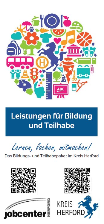 Flyer Bildung und Teilhabe 